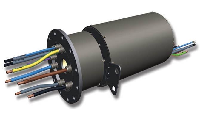 Wind turbine slip rings and its usage